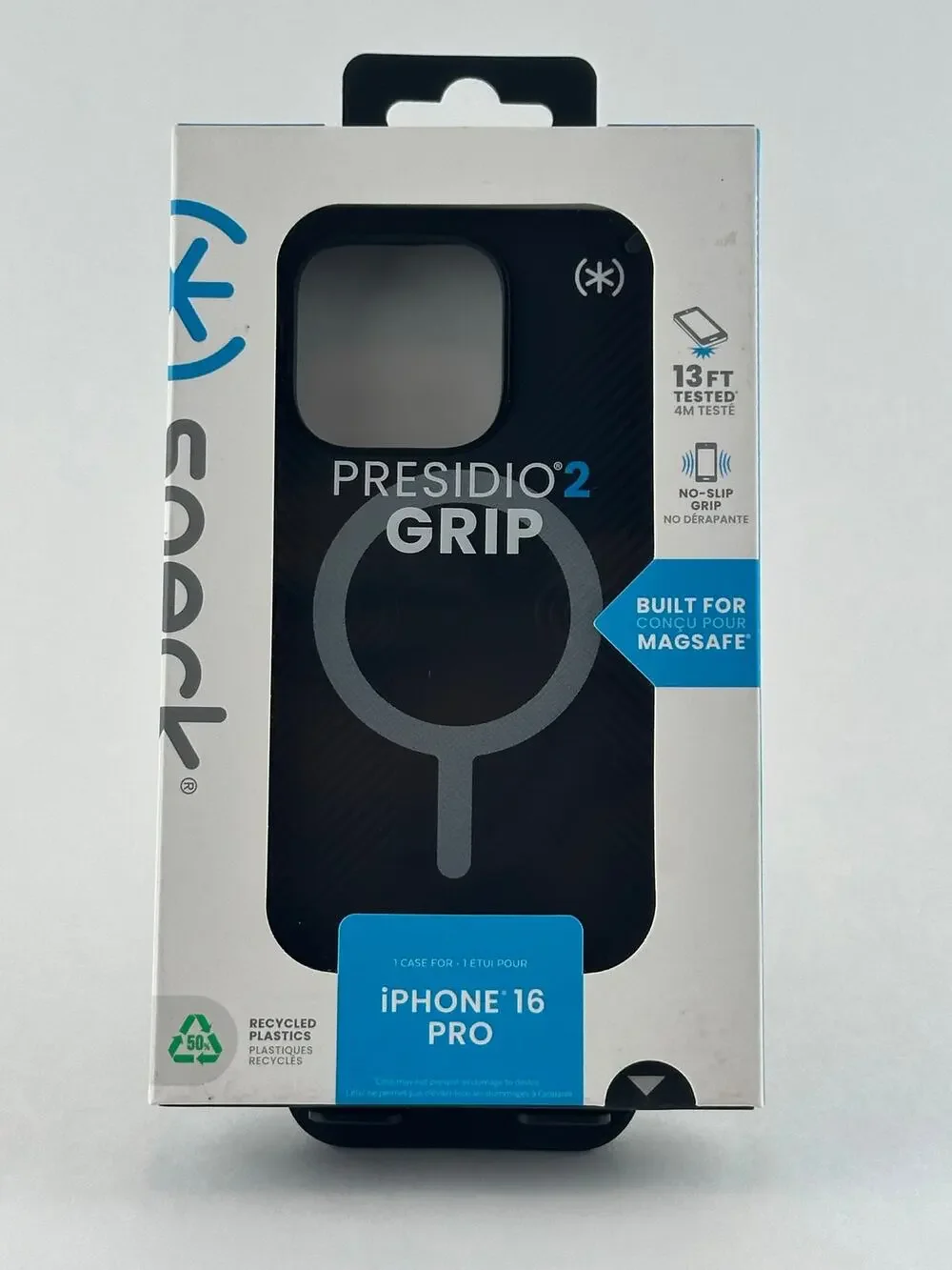 Speck Presidio2 Grip iPhone 16 Pro Black Matte Case NWT MSRP: $55.00